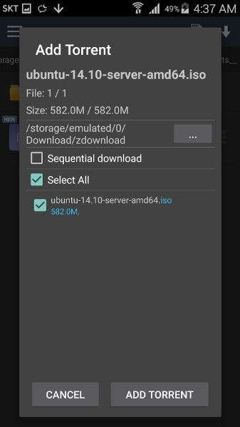 zetaTorrent(BT) v2.6.1 İ׿2