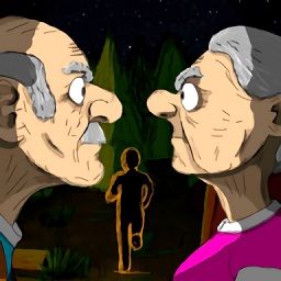 爷爷和奶奶两个夜猎人手游